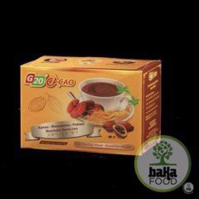 CACAO NHÂN SÂM LINH CHI (15 GÓI/HỘP 225GR)